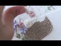 싱그러운 꽃바구니 프랑스 자수 패키지 힐링영상 ✨ Fresh Floral Basket Hand Embroidery with Pattern