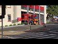 Auckland 2018 Hazmat/Command Unit Returning Back To Auckland City Fire Station, 22 April Pitt St