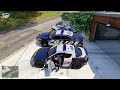 GTA V - Stealing Traffic Police Car's with Franklin in GTA 5!