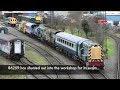 Crazy SHUNT Line-Up! Plus 56301 SETTING BACK across the Mainlines! Burton 14/12/23