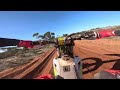 2024 HATTAH DESERT RACE.  Cody Breen in Junior Big Wheel ￼Lap 1&2 (Western Ag Spraying)