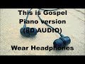 Panic! at the Disco - This is Gospel (Piano Version) (8D AUDIO)