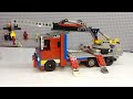 Membuat mainan anak dari lego bekas Lego truck crene Lego klasik Mobil Pesawat Kereta