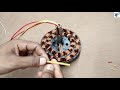 Ceiling fan coil winding easy at home I Celling Fan Coils Winding Direct by Hand & Wires Connections