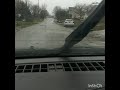 Rainy winter drive in Southern Indiana, 2020