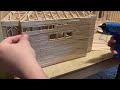 Popsicle Stick House Construction | video 29