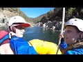 Middle Fork American River - POV DOUBLE WIPEOUT - Tunnel Chute - Texas Chainsaw