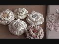 Puffy Shabby Flower Tutorial and small project share.