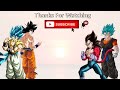 Goku & Gogeta VS Vegeta & Vegito All Forms Power Levels