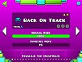 Back on track from geometry dash!