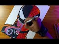How To Draw Spider Man | Drawing Spider Man vs Venom | Step By Step