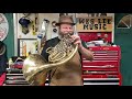 French Horn part 3- Wes Lee Music Repair