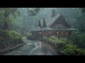 Say Goodbye to Insomnia and Maximum Relaxation with Heavy Rain in the Forest | Rain Sounds for Sleep