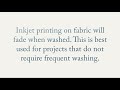 How to Print on Fabric Using Freezer Paper