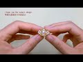DIY Beaded Classic Bracelet and Beaded Ring with Pearls and Gold Seed Beads手工串珠手链和串珠戒指