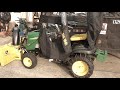 John Deere L120 Snow Blower