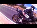 Very fast canyon jumps and wheelies Yamaha R1 / NIDYANAZO Dunlop race D211GP