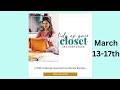 Tidy Up Email Challenge March 13-17th