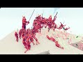 100x SAMURAI + 3x GIANT SAMURAI vs EVERY GODS - Totally Accurate Battle Simulator TABS