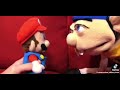 Jeffy Screams at Mario