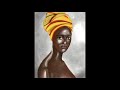 PROCREATE Portrait Painting - AFRICAN LADY TRADITIONAL