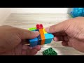 Marble run block course ☆ Endless course with lots of animals (automatic elevator)