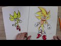 Redrawing My OLD 'BAD' Art | My FIRST Drawing..? | Sonic The Hedgehog