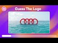 Guess the Hidden LOGO by ILLUSION ✅🍟🍔 | Logo Quiz 2024 | Squint Your Eyes