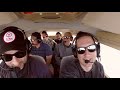 SIX GROWN MEN IN A CESSNA 210 -- WILL THEY FIT? TOP GOLF!