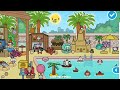 Crumpet City Home Pool Villa Makeover 🥳😍🏠 TOCA BOCA House Ideas | Toca Life World