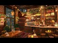 Mellow Jazz Melodies for Warm June Days | 4K Cozy Coffee Shop Ambience for Relaxing and Working 🎶