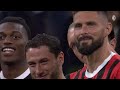 Giroud, Kjær and Pioli's emotional farewell to San Siro
