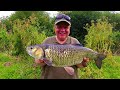 Small River Fishing - Weedy Summer Hunting (Video 259)