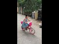 First time riding a bike
