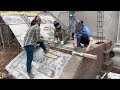 Full 20 Days To Construct Outdoor Concrete Stairs And Complete Granite Installation