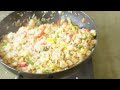 റസ്റ്ററന്റ് സ്റ്റൈൽ ഫ്രൈഡ് റൈസ് | chicken fried rice malayalam recipe