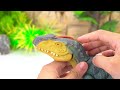 Unboxing Review Jurassic World ASMR | Giant Dino Mystery Box, Indominus Rex, Cryolophosaurus, Raptor