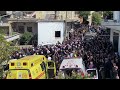 Funeral ceremony after deadly rocket attack on Majdal Shams | AFP