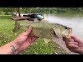 Fishing Docks After Thunderstorm w/ Googan Baits PB&J Jig