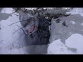 -27 Surviving the ARCTIC NIGHT with no Tent! Winter Camping in a Snow Shelter