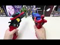 Spider Man and his magical friend toy unboxing review, Spider Man premium helmet, toy gun