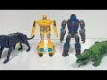 Transformers Rise of the Beasts Optimus Primal and Skullcruncher Beast Combiner!