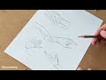 How to draw Hands / Useful Tips!! / Tutorials (Easy way) / (Part 1)