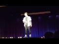 Nick Benotto sings Sorry at Mr West