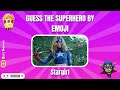 Guess the Superhero by Emoji | Superhero Emoji Challenge | Marvel & DC Superhero Emoji Quiz