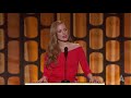 Jessica Chastain honors Agnès Varda at the 2017 Governors Awards
