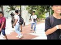 #cowboy_prank  in Indonesia. Super funny reactions.  lalucon statue prank!!!