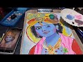 Krishna ji Painting, water colour Painting Tutorial 😍