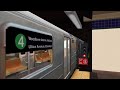 OpenBVE Virtual Railfanning: 4, 5, 6, N, R, and W Trains at Lexington Avenue 59th Street