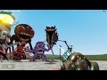 Monster Battle: HOUSE HEAD, LIGHTHOUSE, BUS EATER, CAR EATER, TRIPOD, ZOOCHOSIS, POPPY (GMOD)